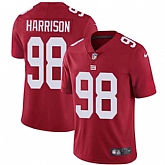 Nike New York Giants #98 Damon Harrison Red Alternate NFL Vapor Untouchable Limited Jersey,baseball caps,new era cap wholesale,wholesale hats